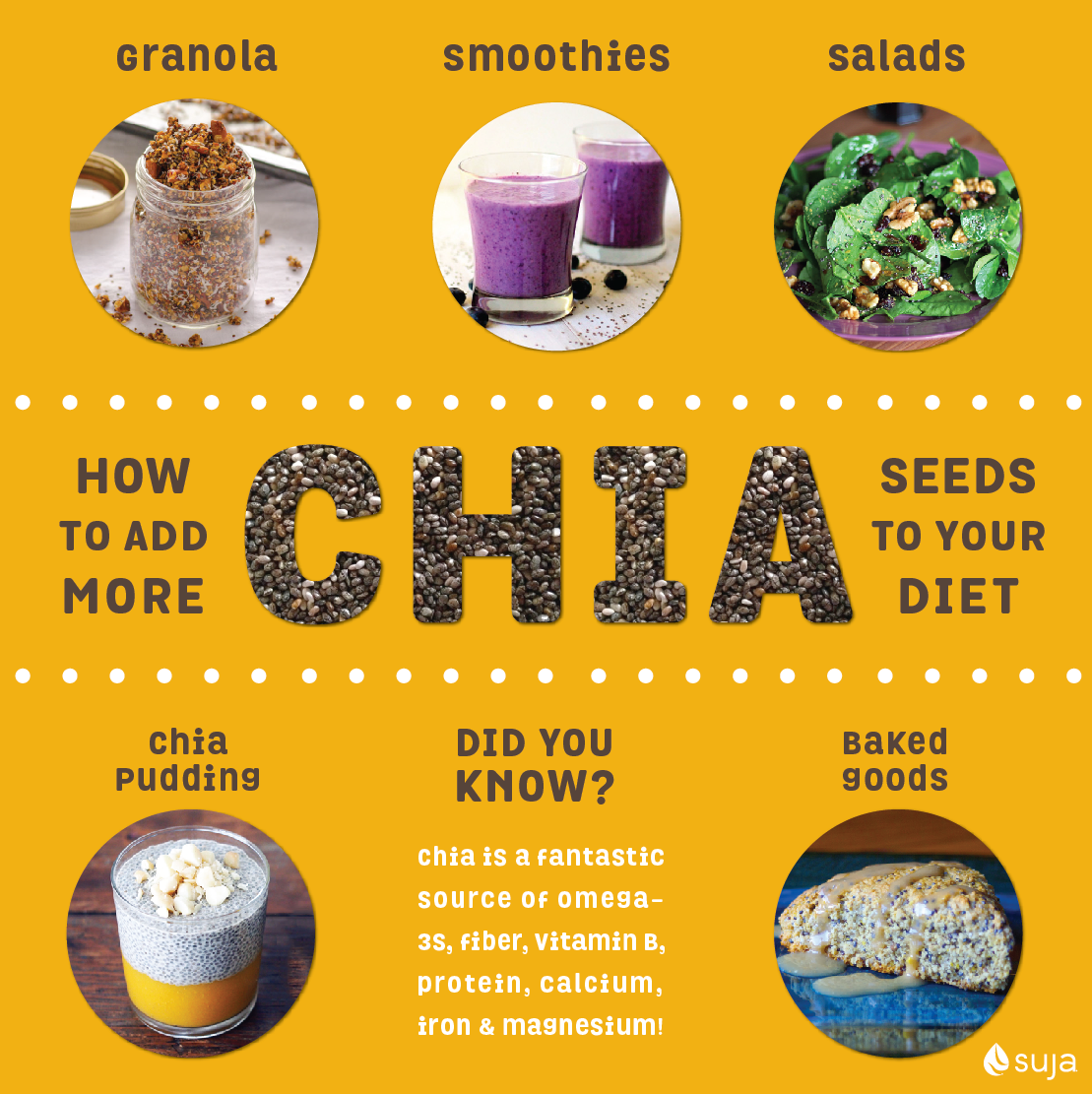 How to Add Chia Seeds to Your Diet Suja Organic