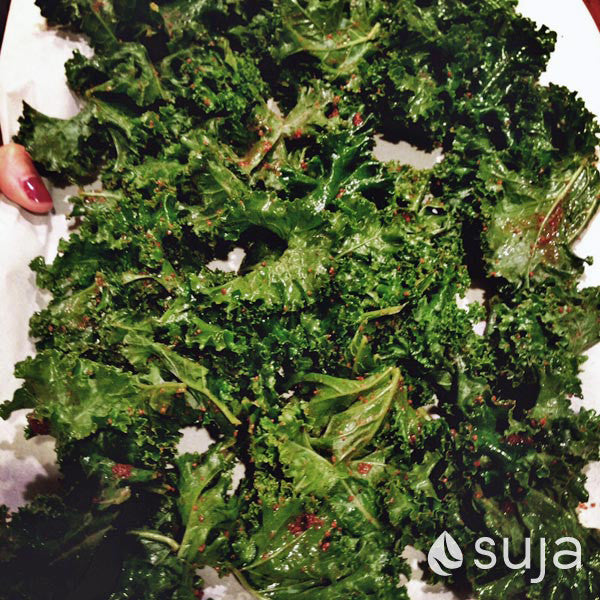 Cinnamon Sugar Kale Chips Recipe Suja Organic