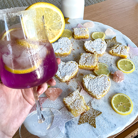Suja Lemon Love Recipes | Lemon Bars + Gin & Love Tonic – Suja Organic