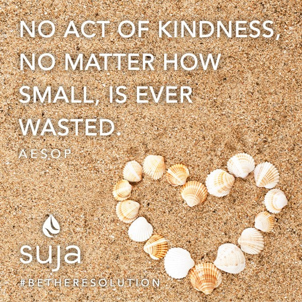 Show Kindness By Giving Suja Organic