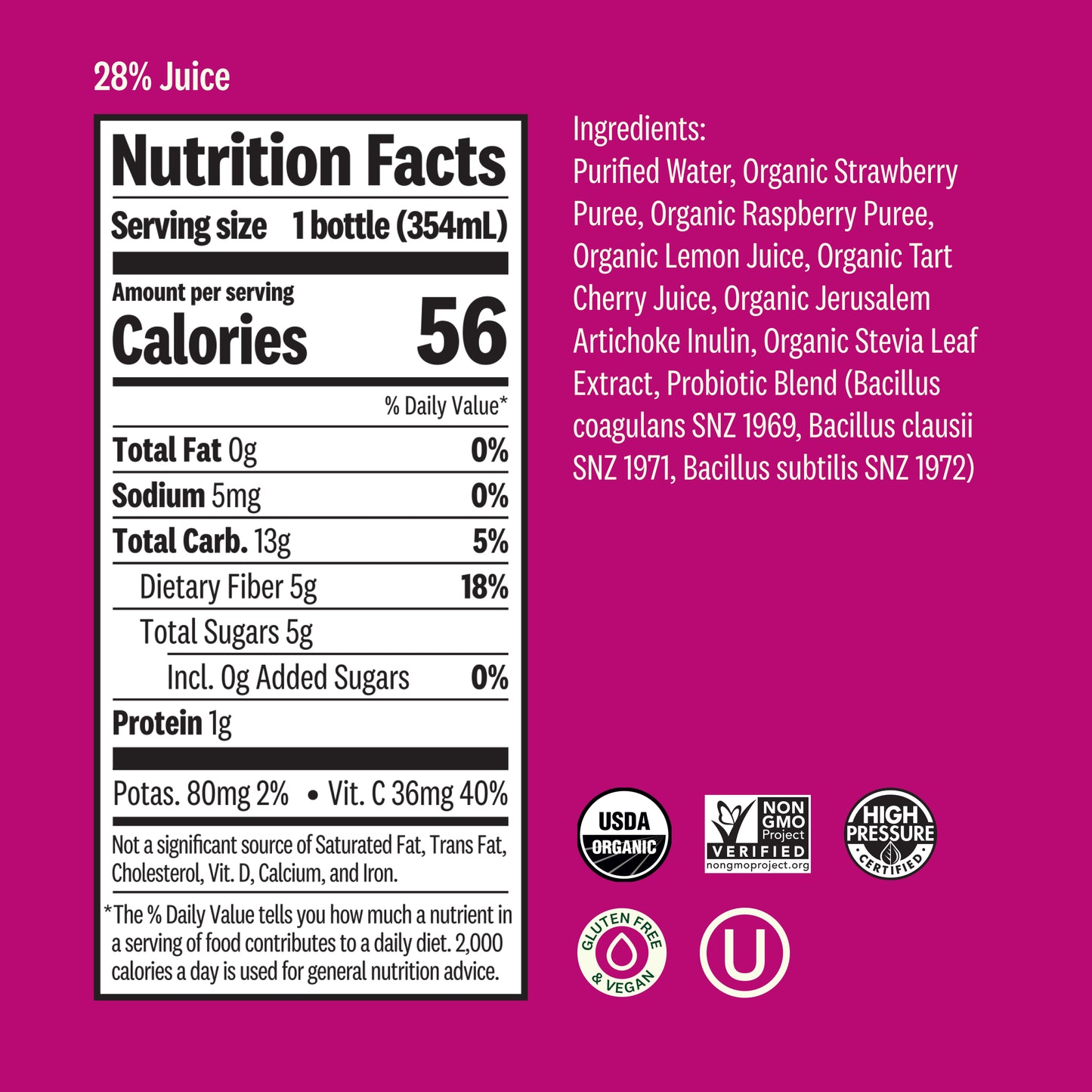 Gut Health Berry Lemon