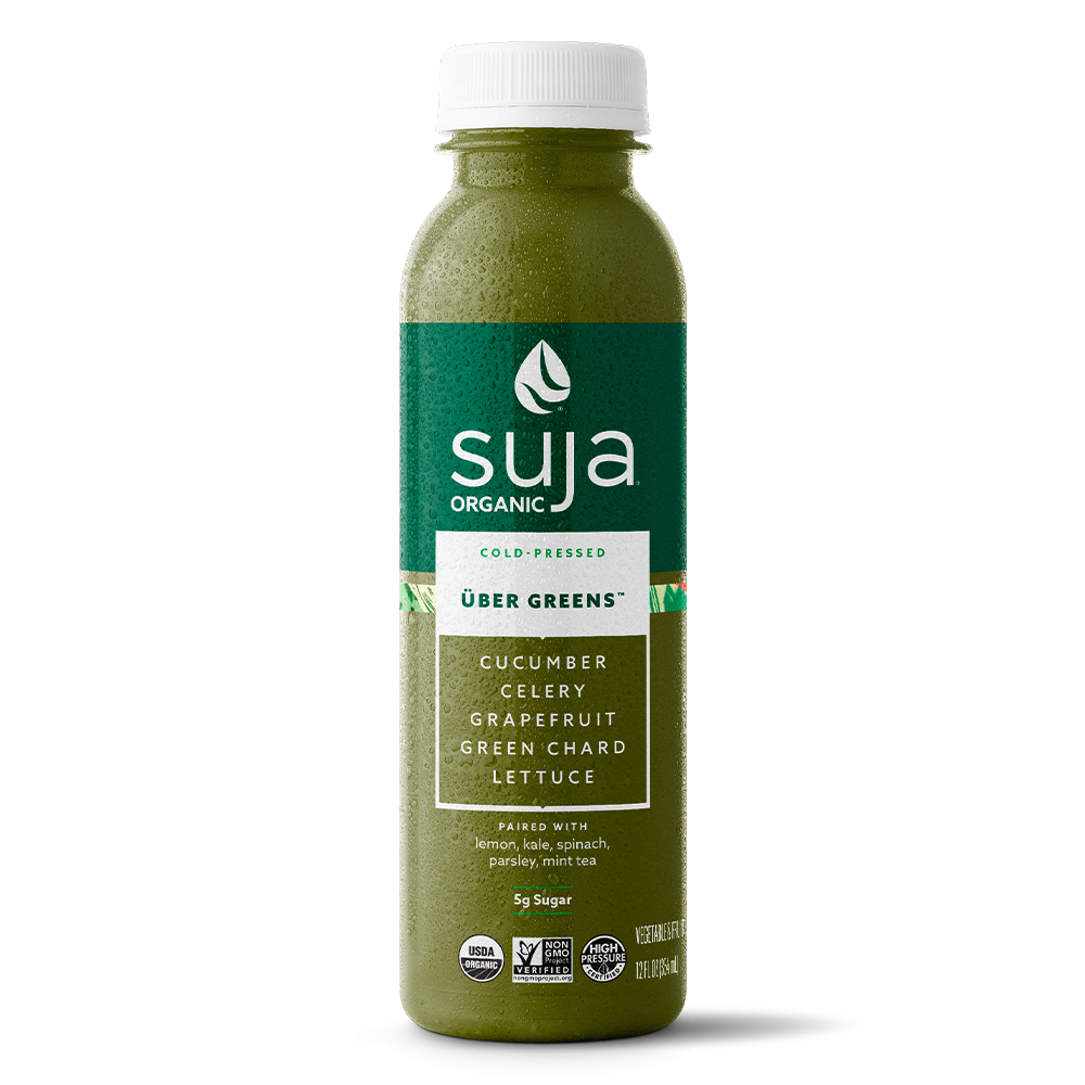 Uber Greens Cold Pressed Juices Suja Organic
