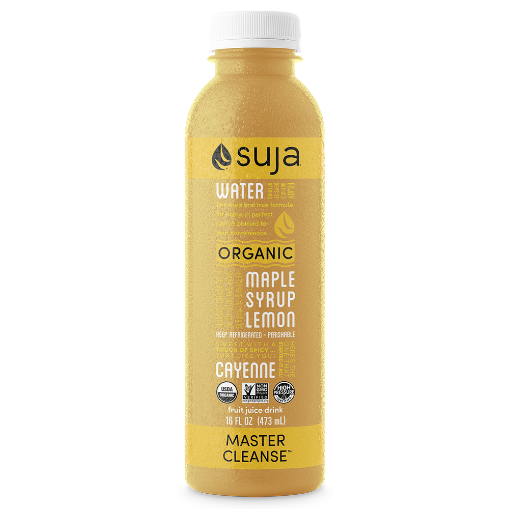 Master Cleanse Cold Pressed Juices Suja Organic