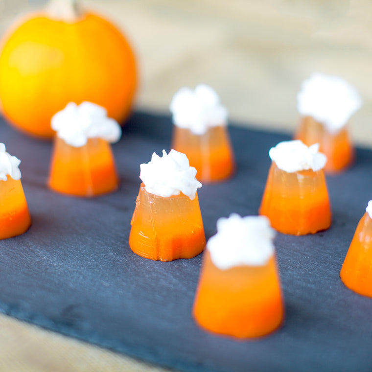 Suja Candy Corn Jello Recipe