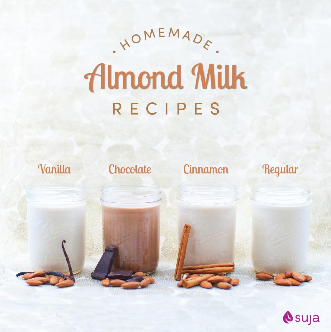 4 Homemade Almond Milk Recipes