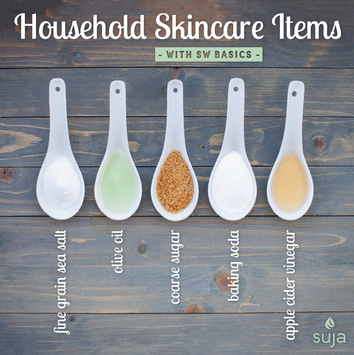 5 Household Skincare Items with S.W. Basics