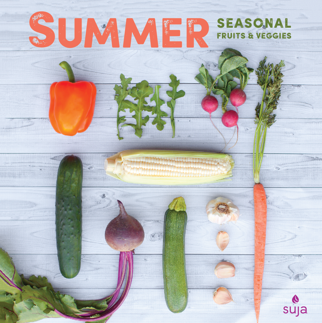 Summer Seasonal Fruits & Veggies