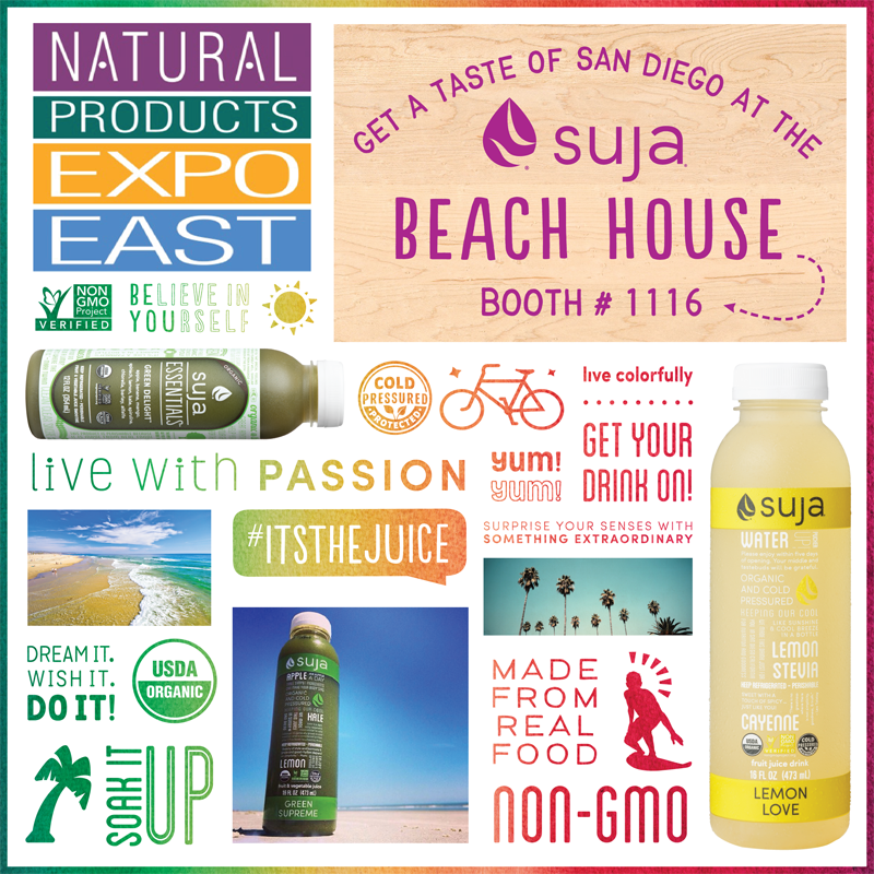Visit Suja Juice at Expo East!