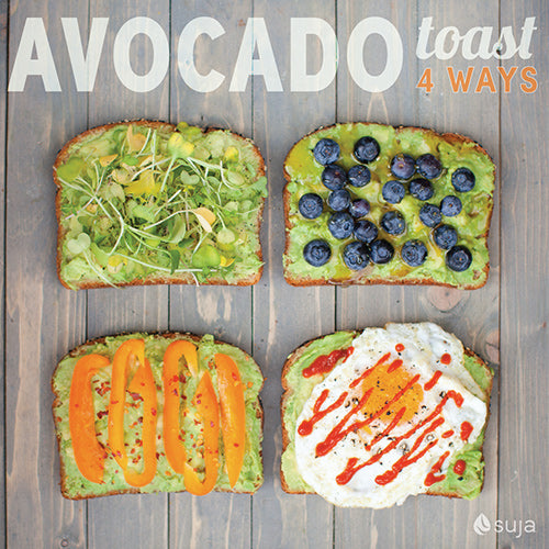 Avocado Toast 4 Ways