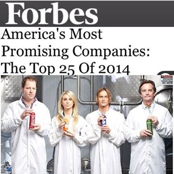 Suja named #3 in Forbes Most Promising Companies of 2014