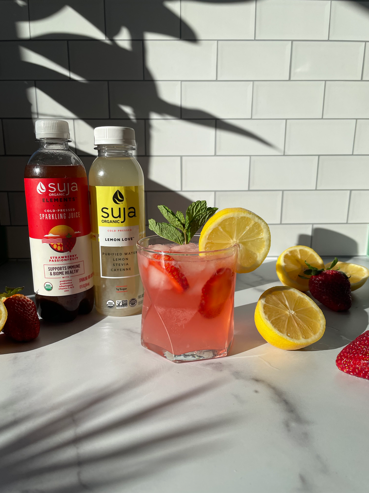 Squeeze the day with Suja's Pink Lemonade