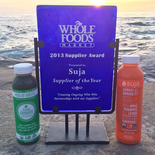 Suja Wins Whole Foods Market Supplier of the Year Award