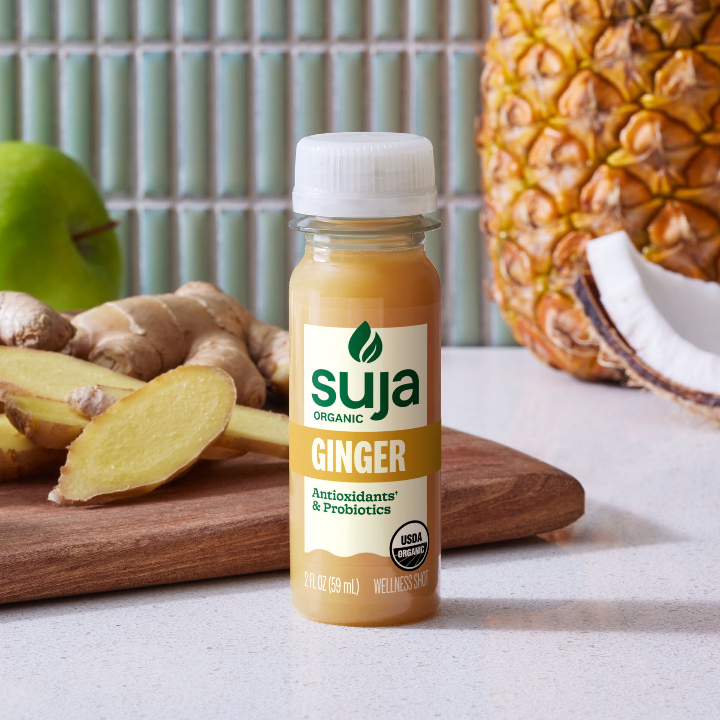 Ginger Shot With Probiotics & Antioxidants | Wellness Shots – Suja