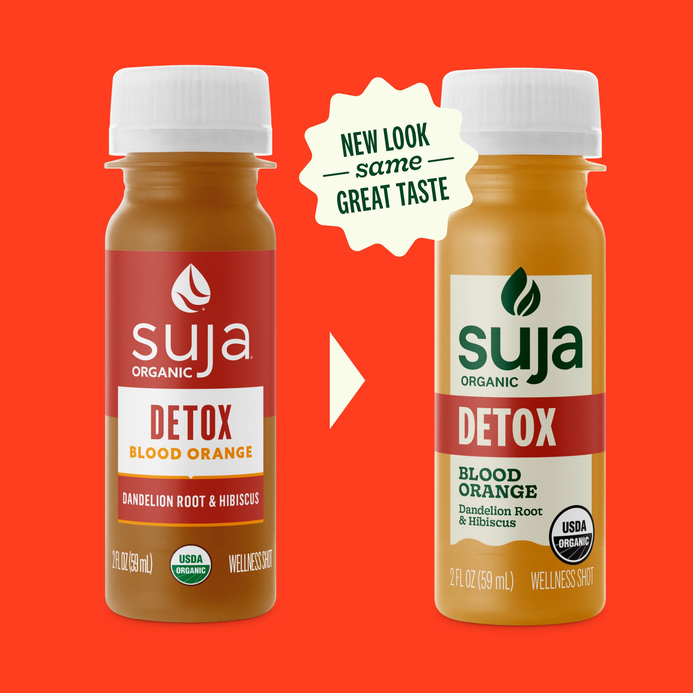 Detox Shot Blood Orange | Wellness Shots | Suja Organic