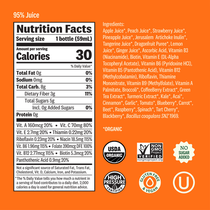 Multivitamin Shot with Fiber