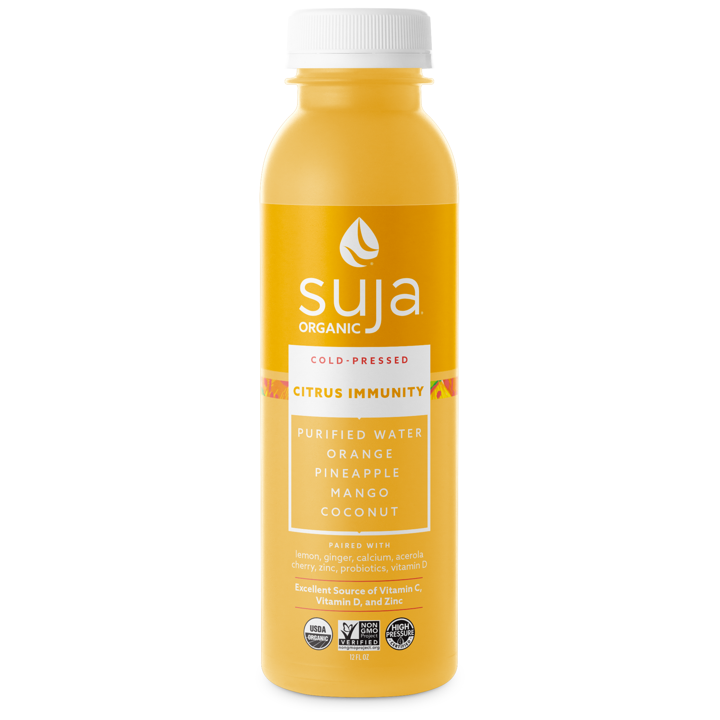 Citrus Immunity Juice Organic Orange Juice Suja Organic