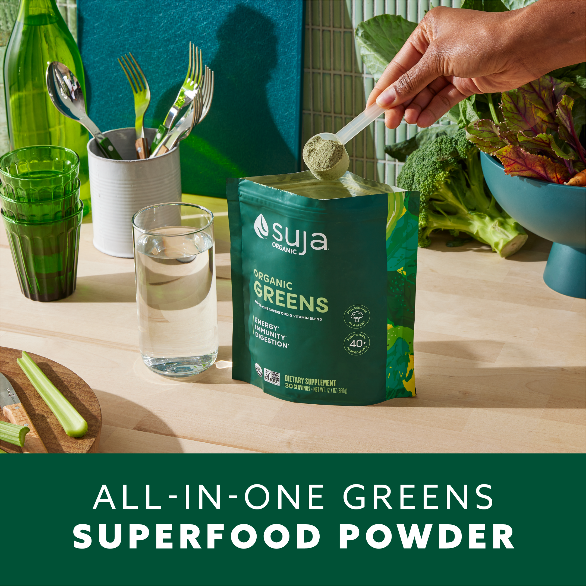 Suja Organic Greens Powder Trial Pack