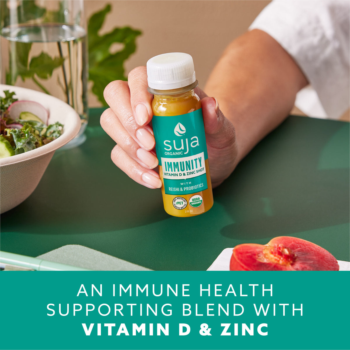 Vitamin D and Zinc Shot Wellness Shots Suja Organic