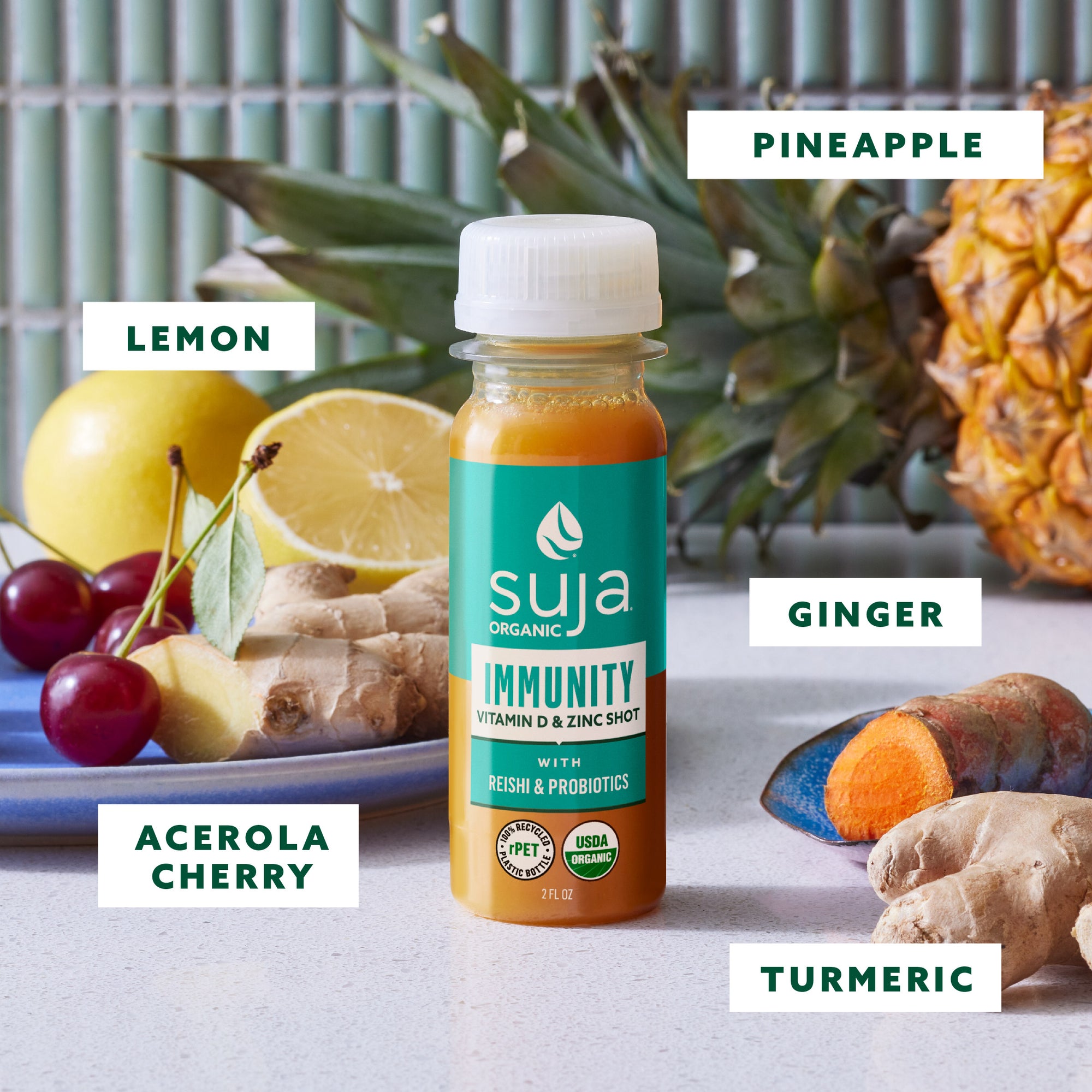 Vitamin D and Zinc Shot Wellness Shots Suja Organic