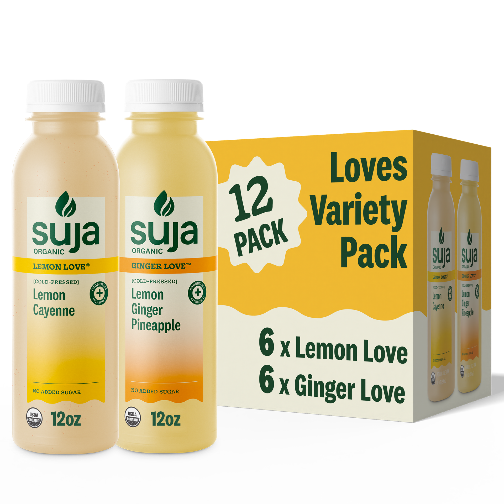 シャンプー sufure. Loves Variety 12 Pack (Ginger Love & Lemon Love) | Cold Pressed