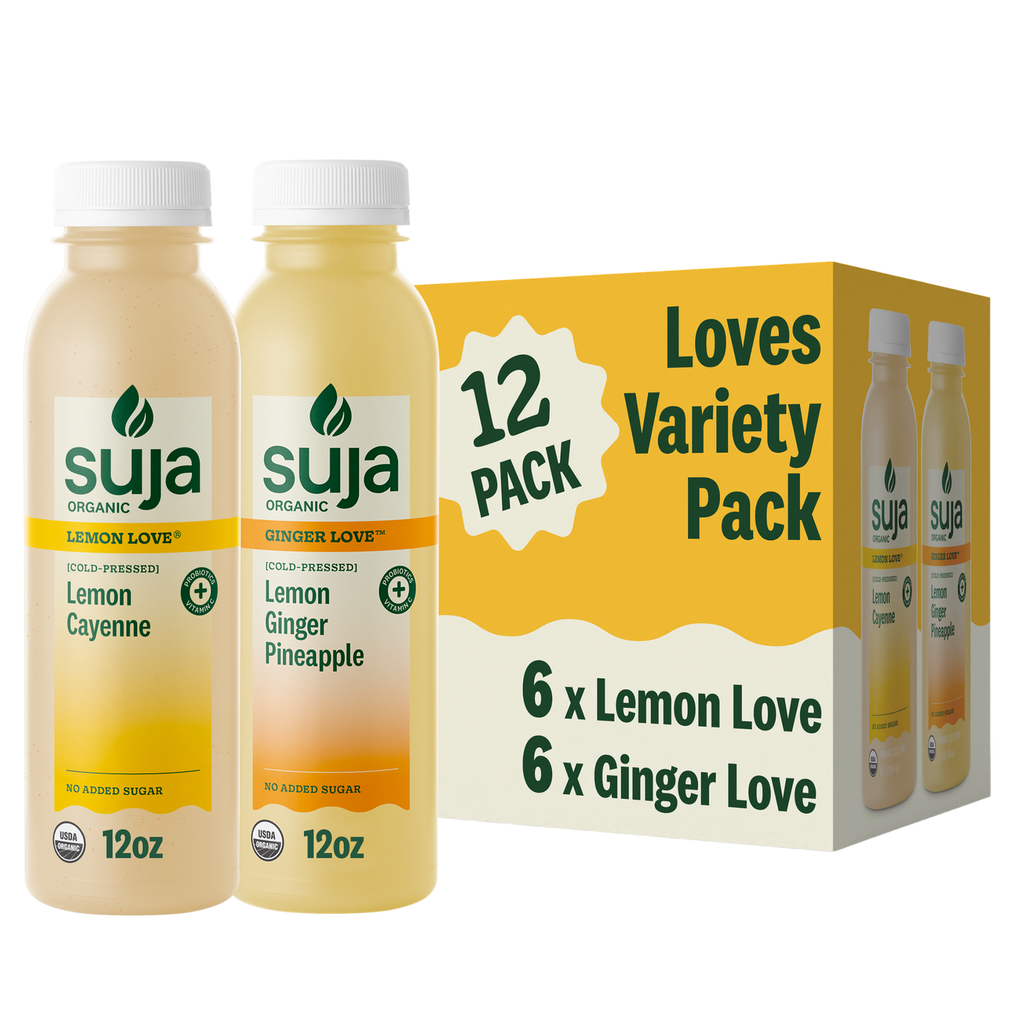 Loves Variety Pack cold pressed juice