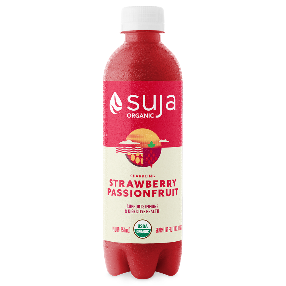 Sparkling Juice Strawberry Passionfruit