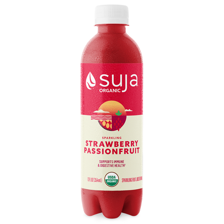 Sparkling Juice Strawberry Passionfruit