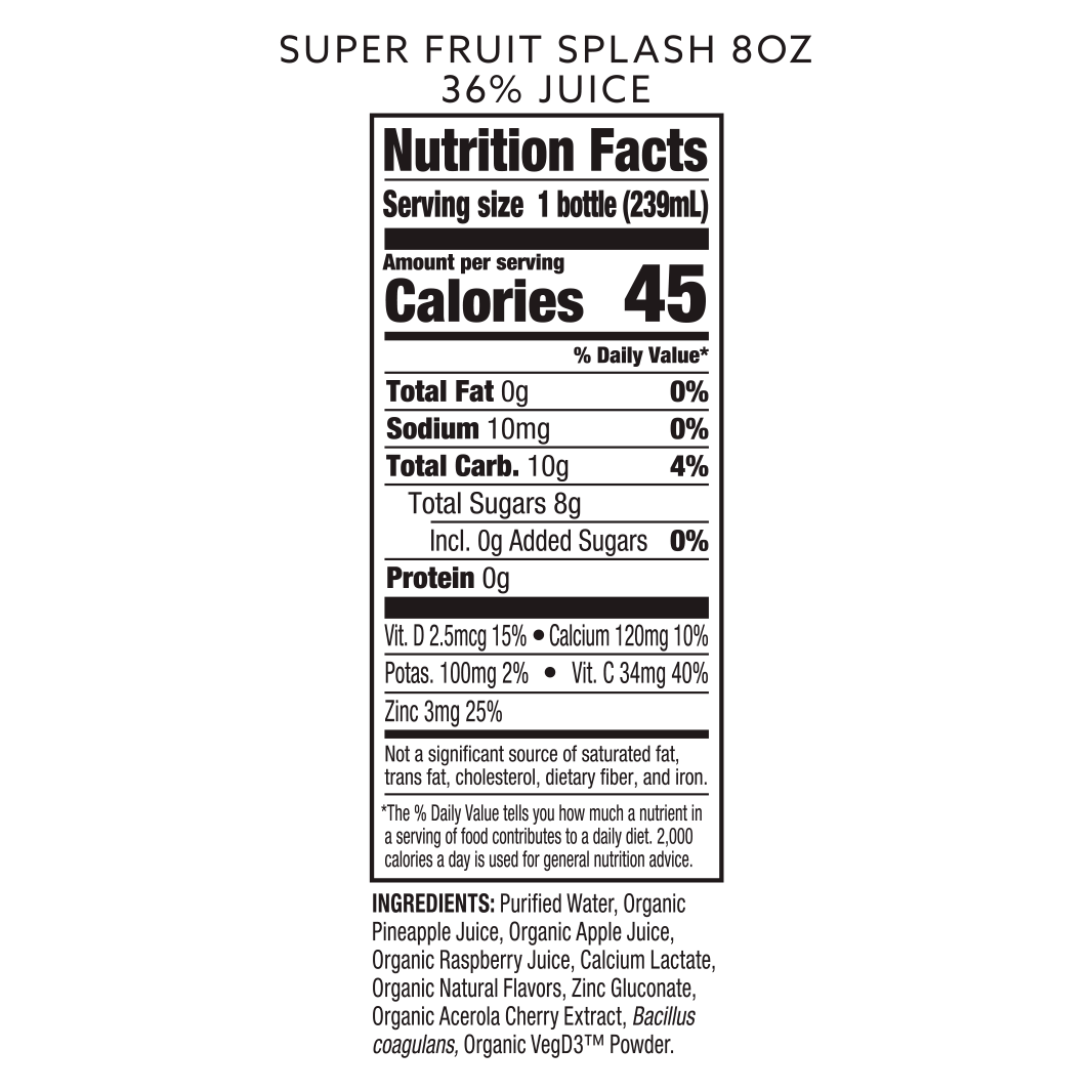 Kids: Super Fruit Splash